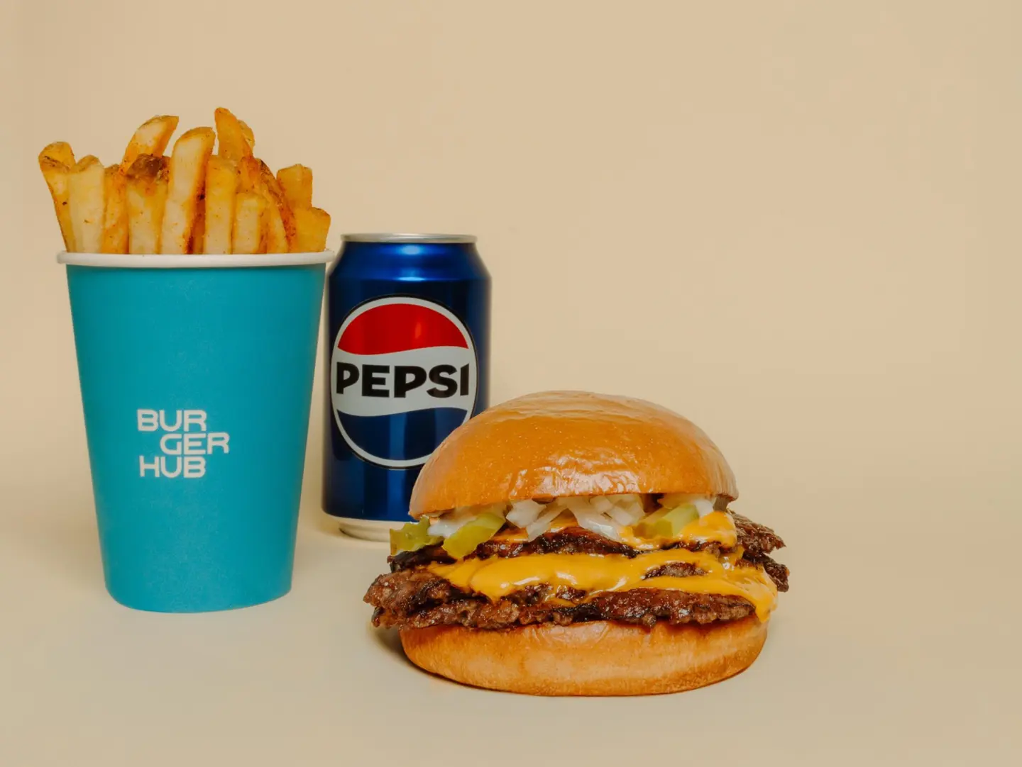 Triple Smash Burger