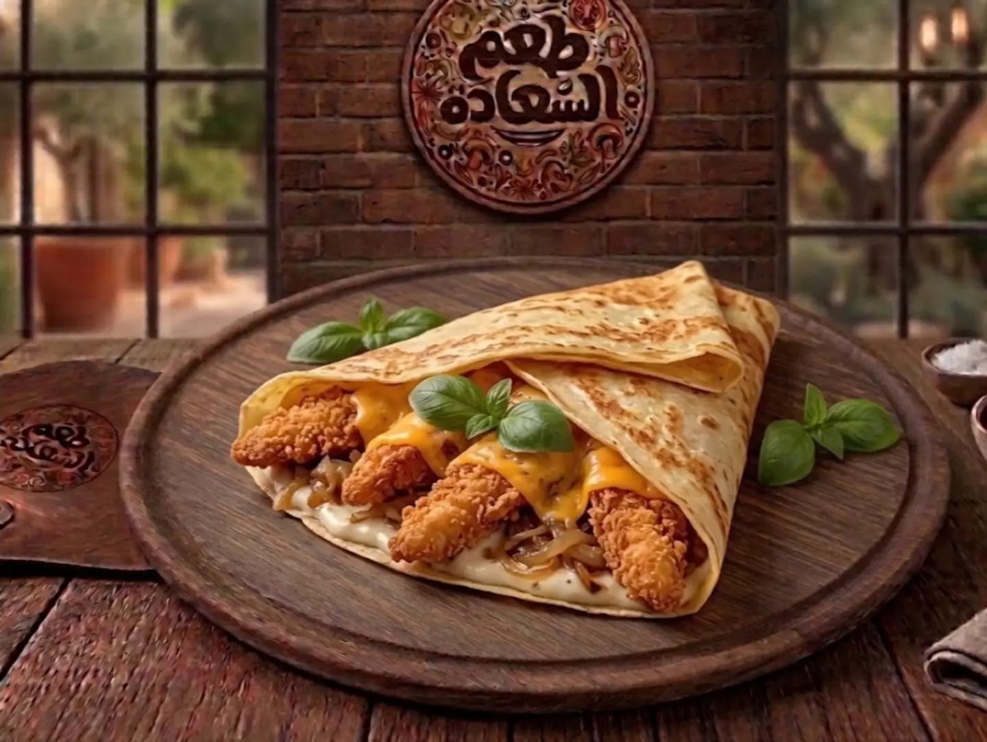 Zinger Chicken Crepe