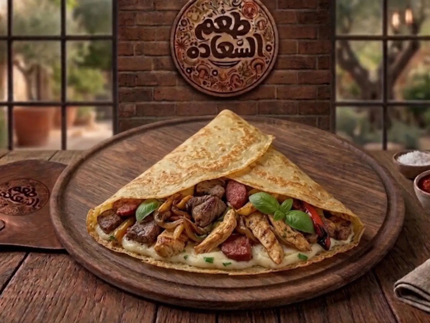 Mixed Meat Crepe