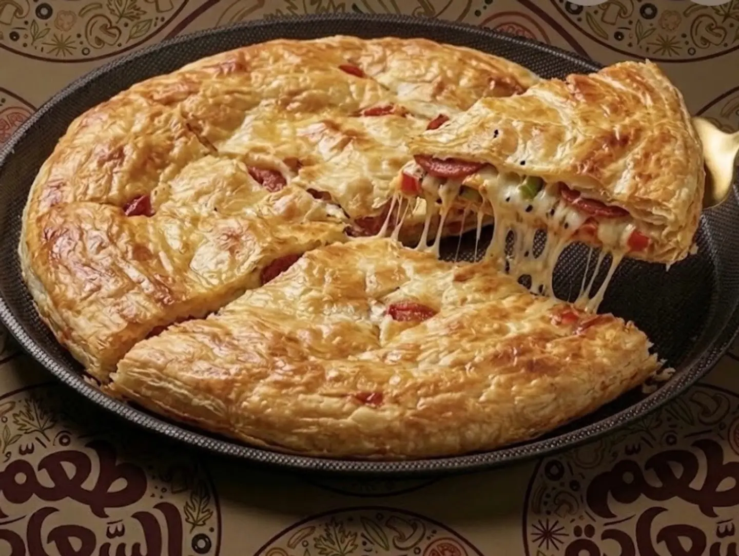 Pepperoni Feteer - Middle