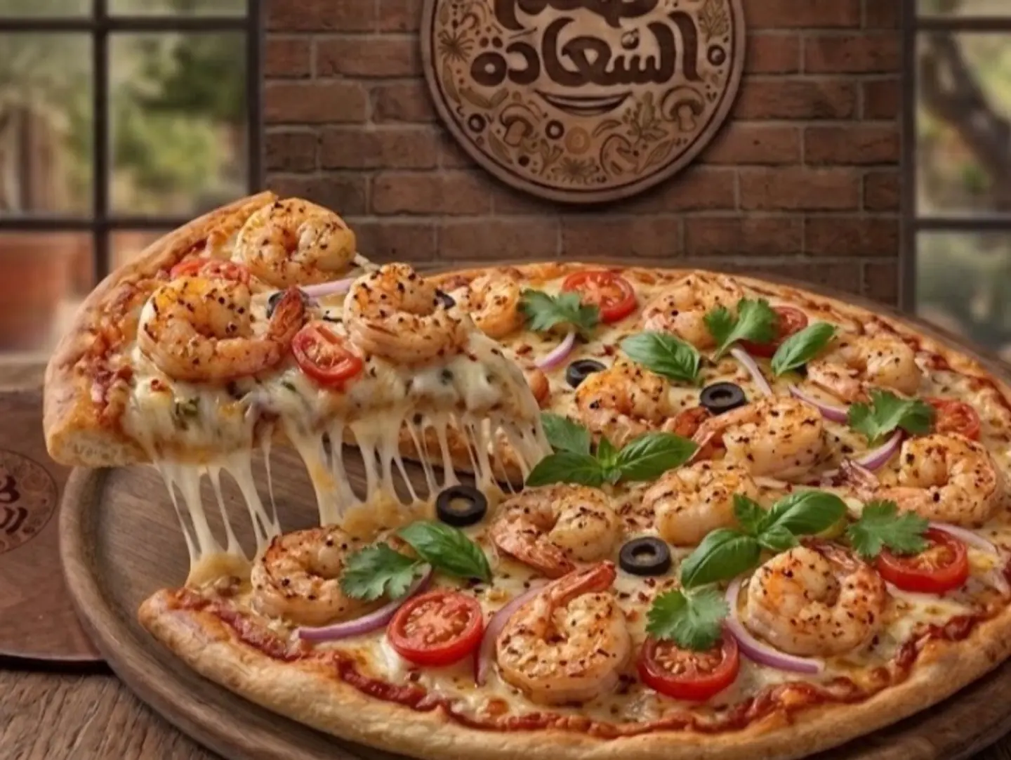 Pizza Shrimp - Middle