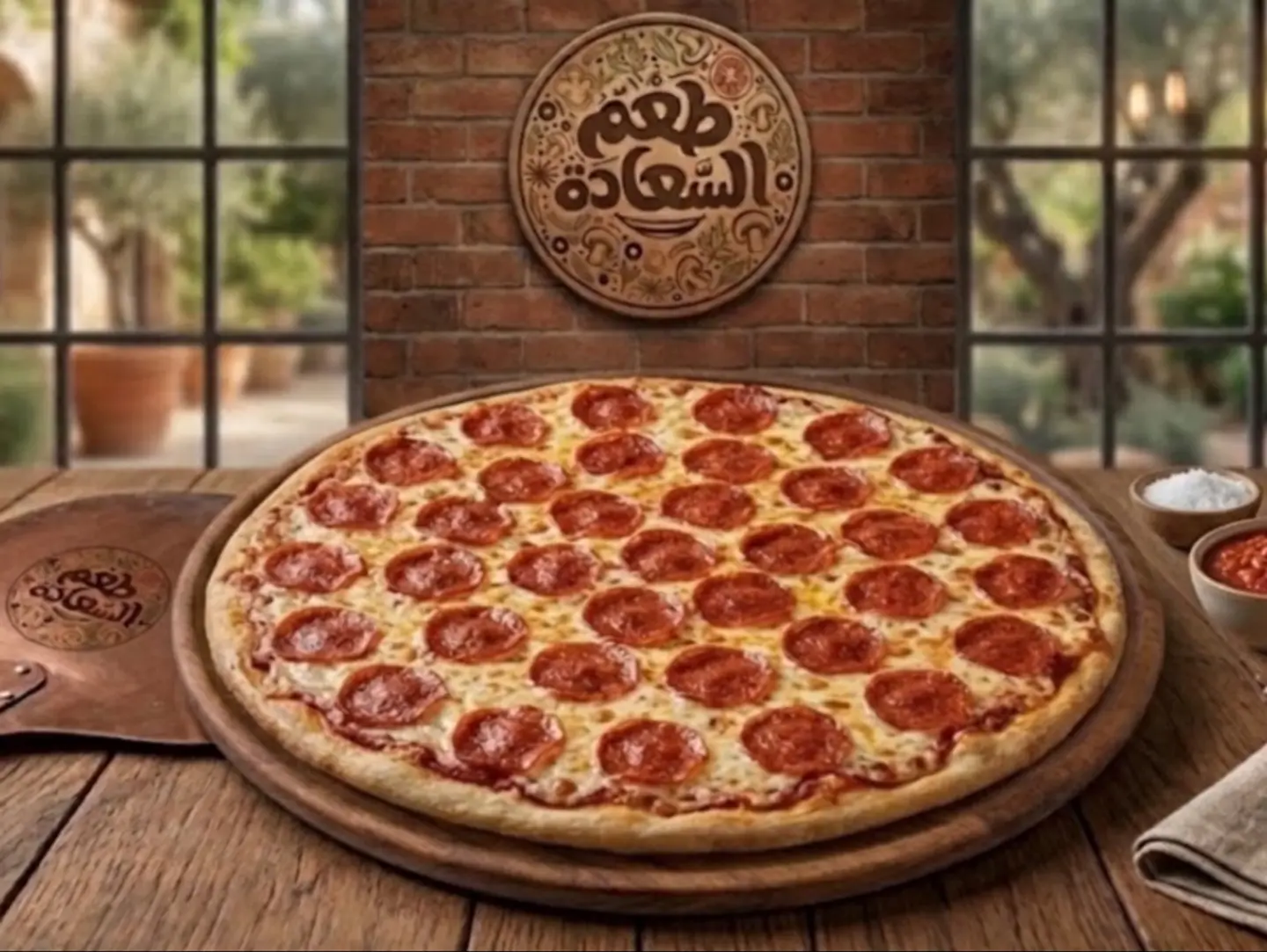 Pepperoni Pizza - Middle