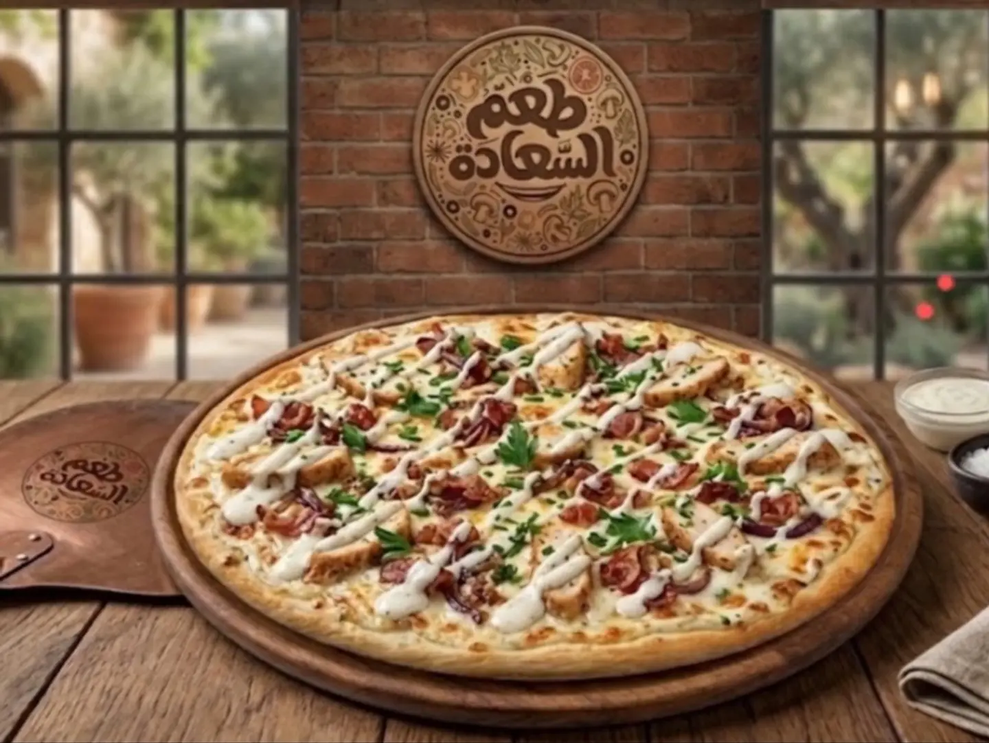 Pizza Chicken Ranch - Middle