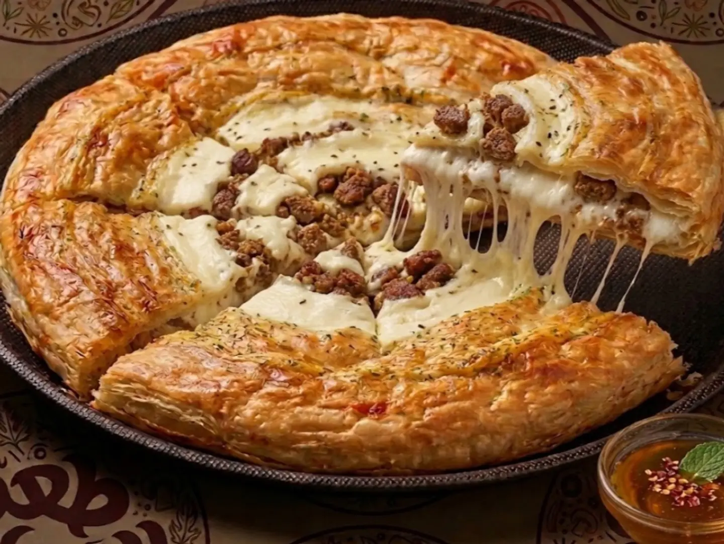 Sausage Kiri Feteer - Middle