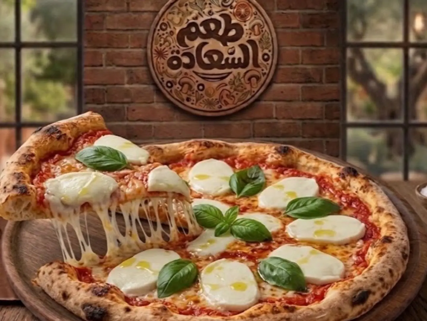 Margherita Pizza - Middle
