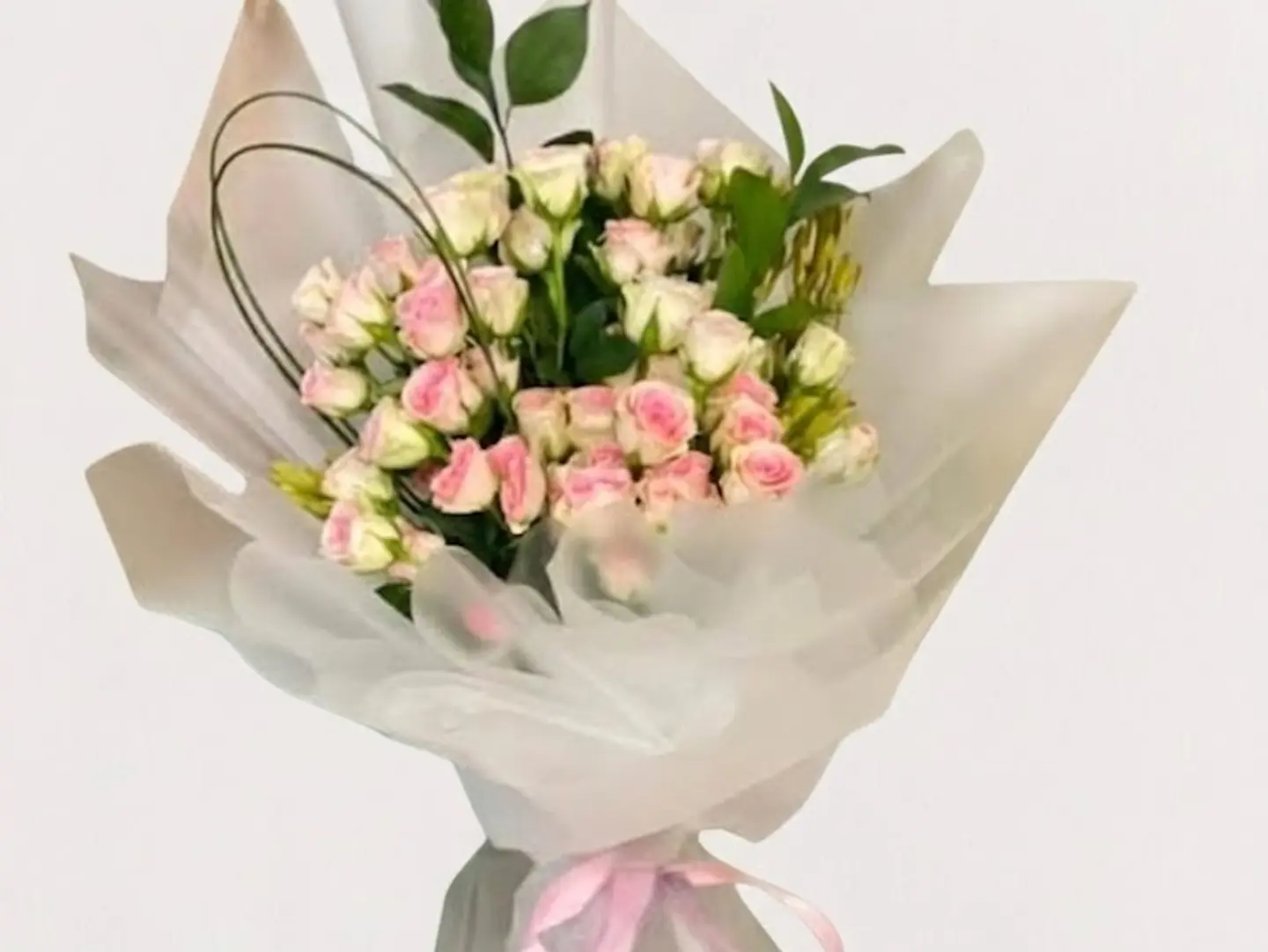 Soft Pink Spray Roses