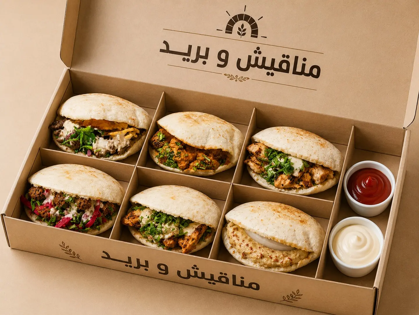 Sandwiches Box - 6 Pcs