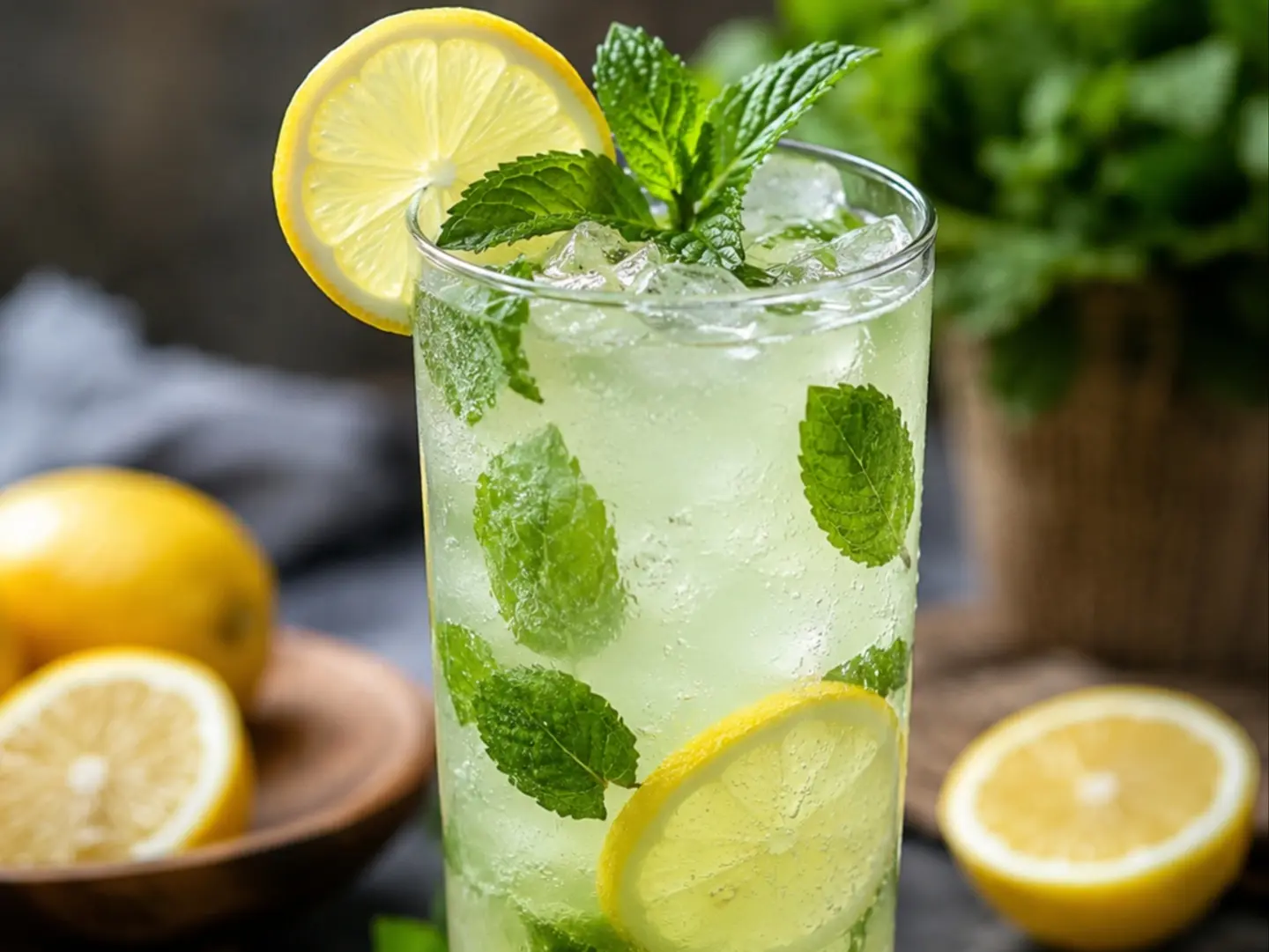 Lemon Mint Refreshing Drink - Small