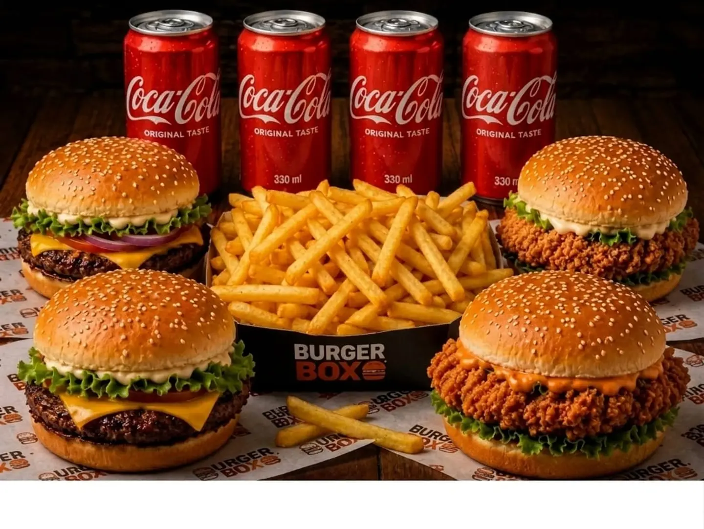 Mega Burger Box