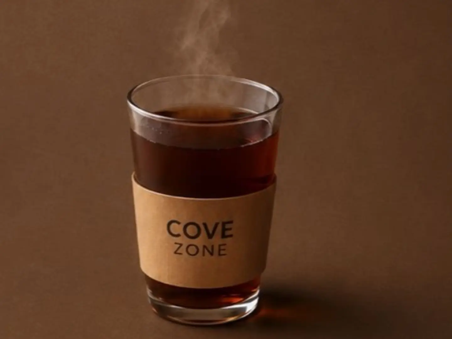 Wood Smoked Black Tea - Glass Cup