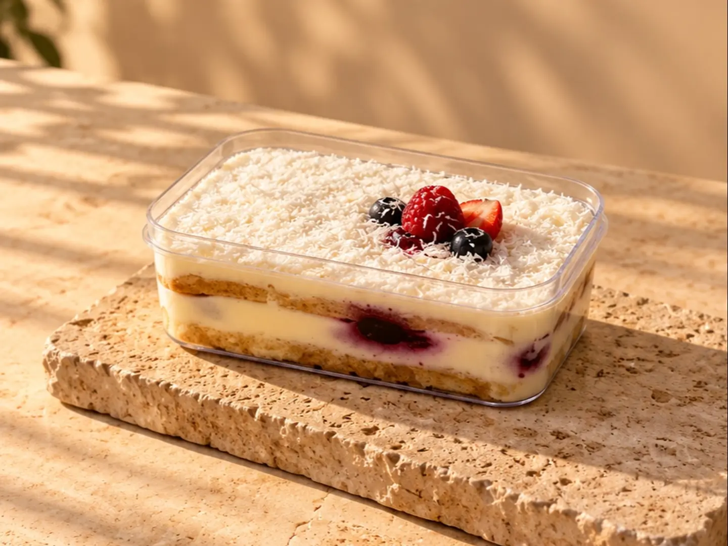 Berry & Coconut Tiramisu