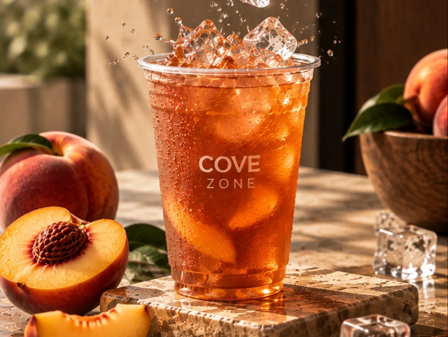 Iced Peach Tea - Large
