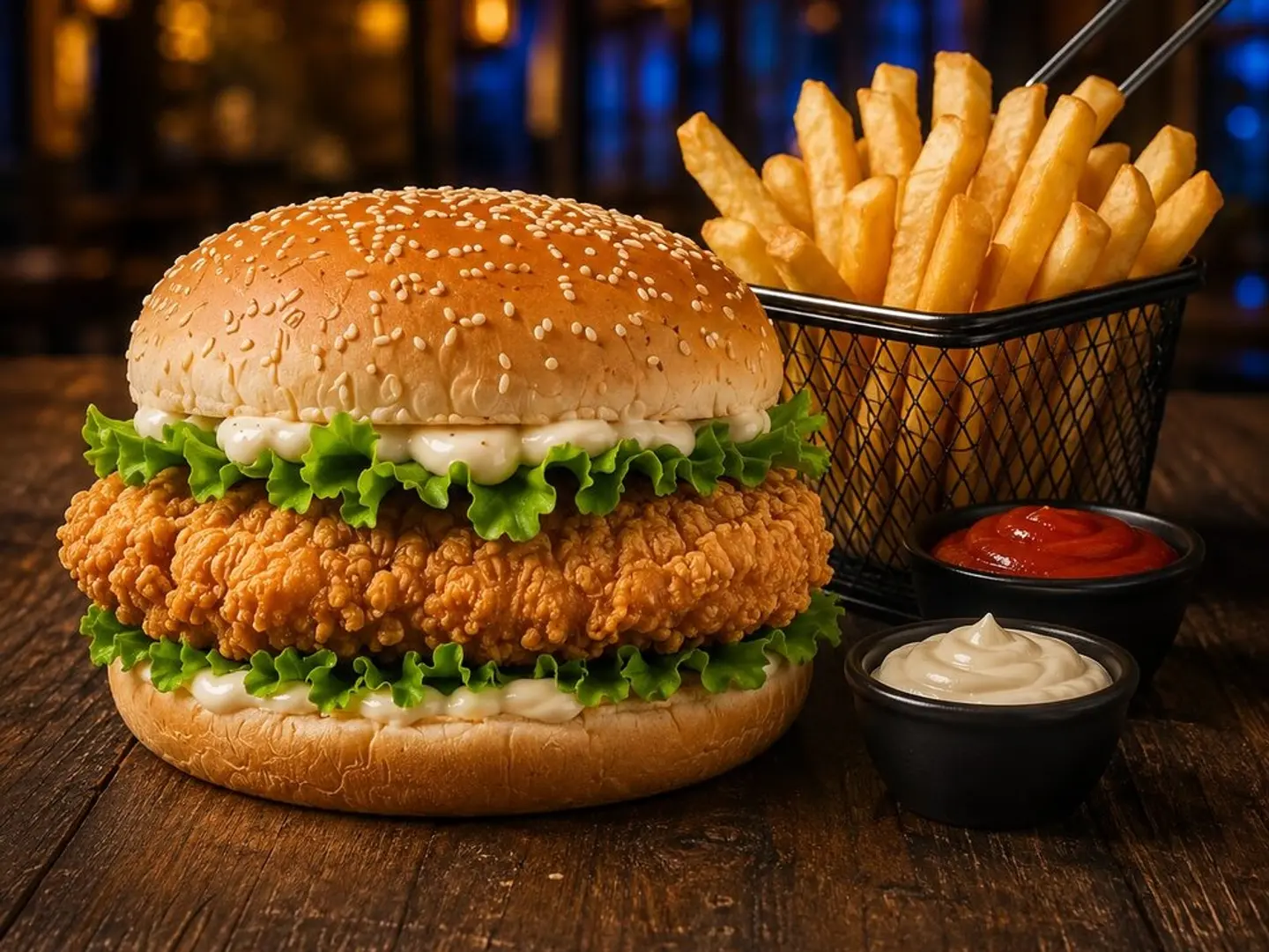 Grilled Chicken Burger