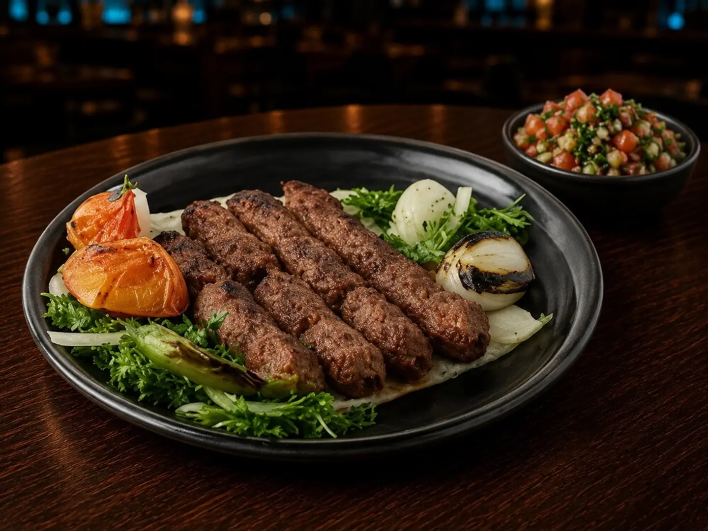Beef Kebab Platter