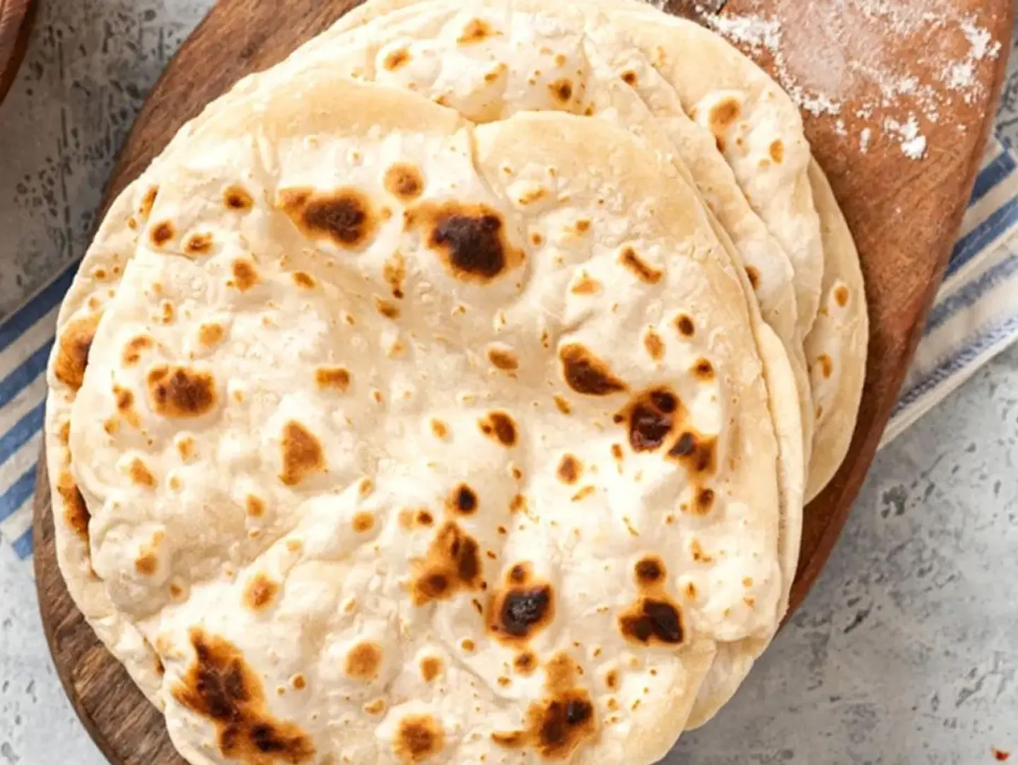 Two Chapati Breads