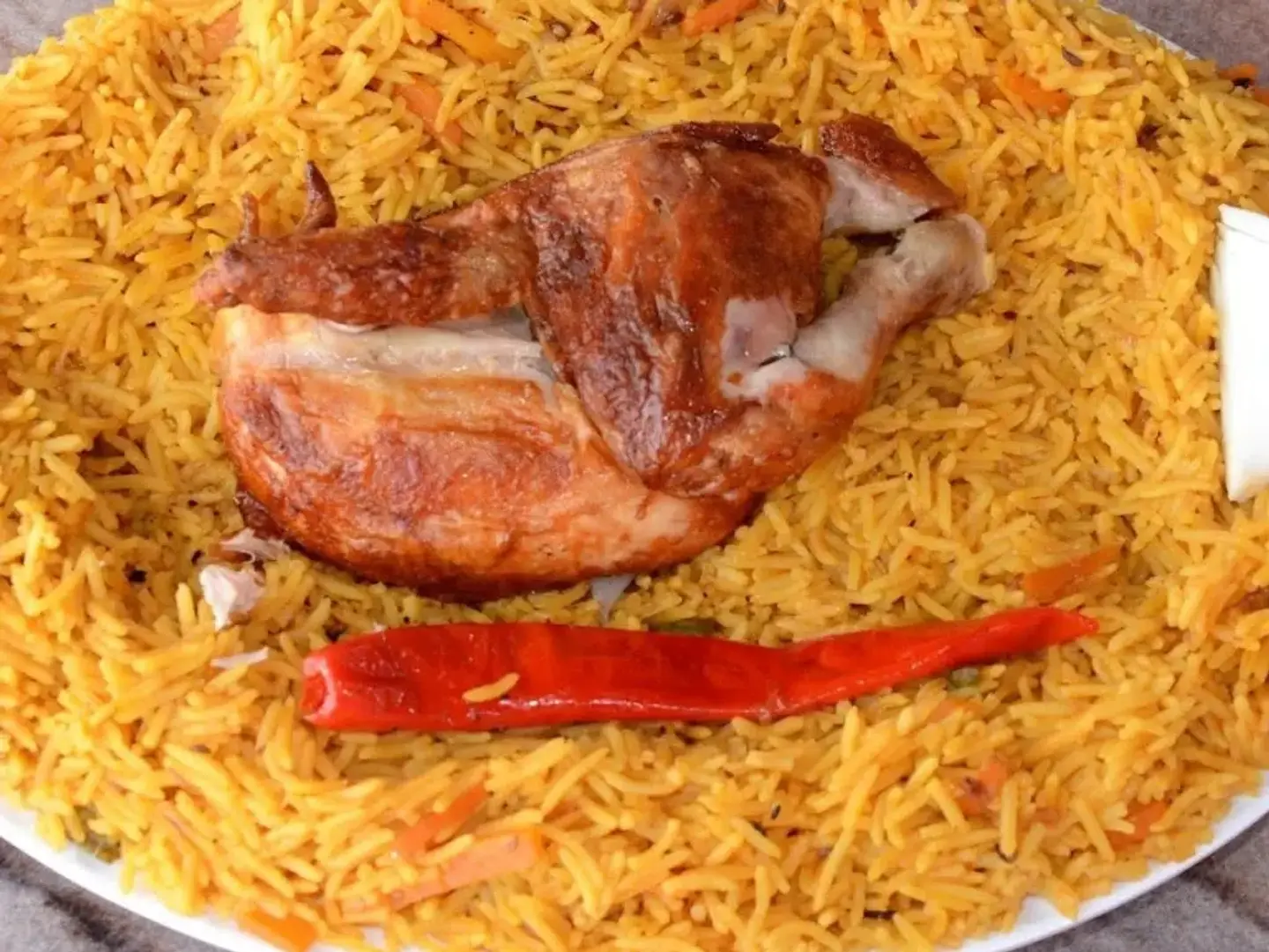 Rotisserie Chicken With Rice