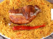 دجاج شوايه مع الرز