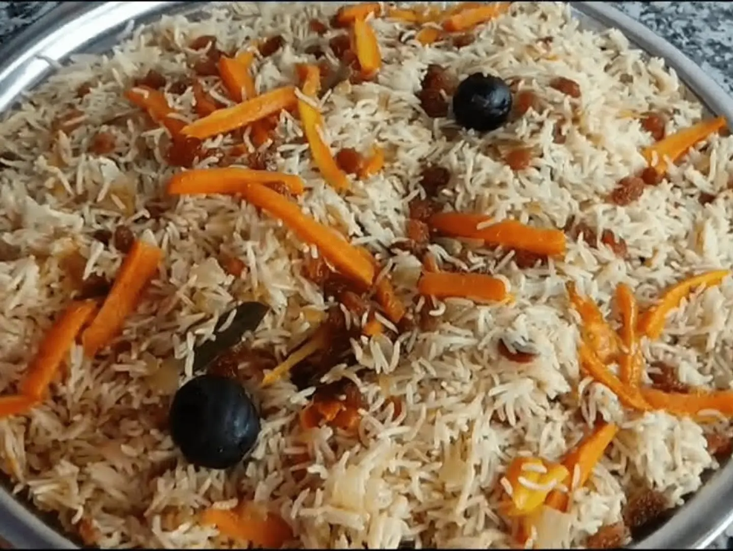 Portion Of Fine White Rice