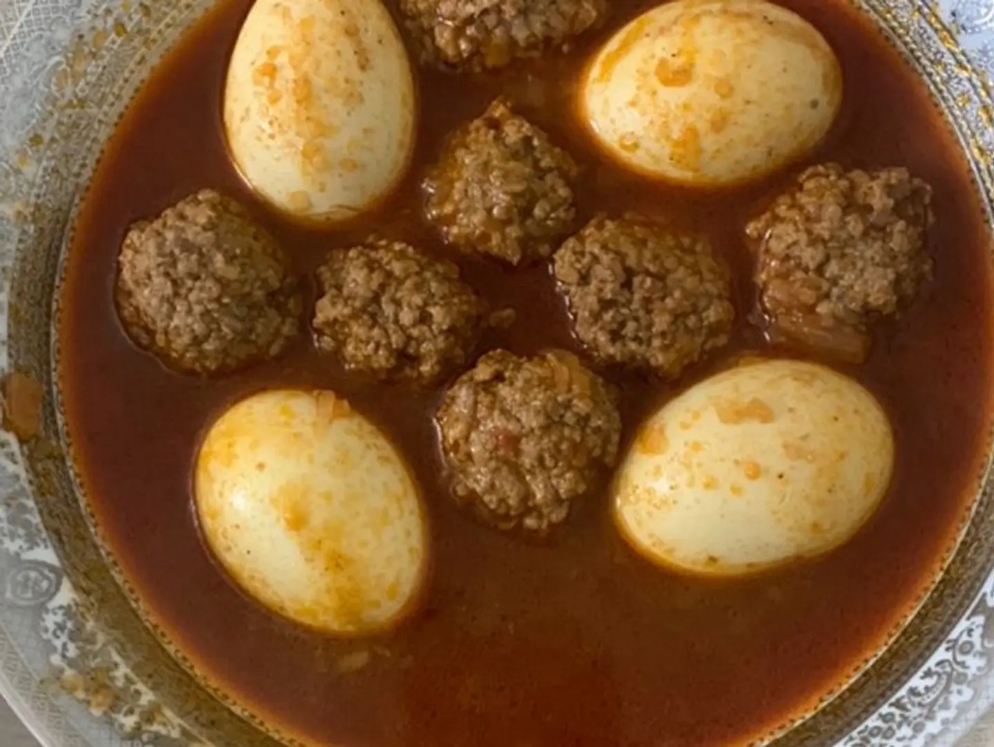 Kofta Laham With Egg