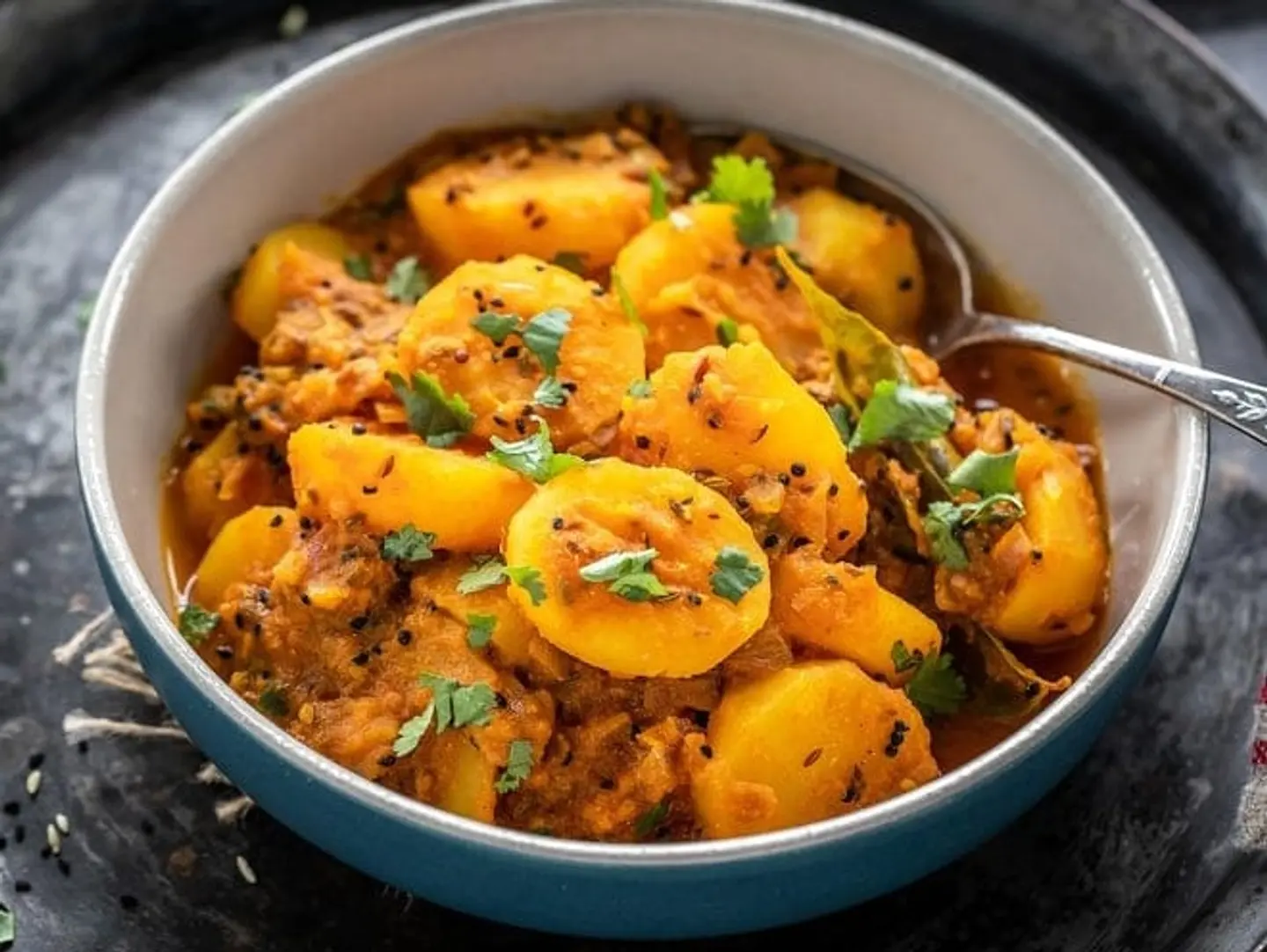 Potatoe Cooked With Pickling