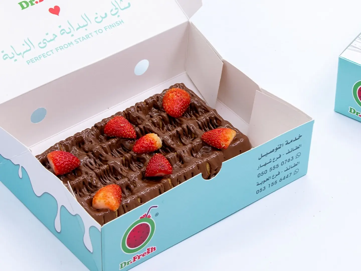 Nutella Strawberry Waffle