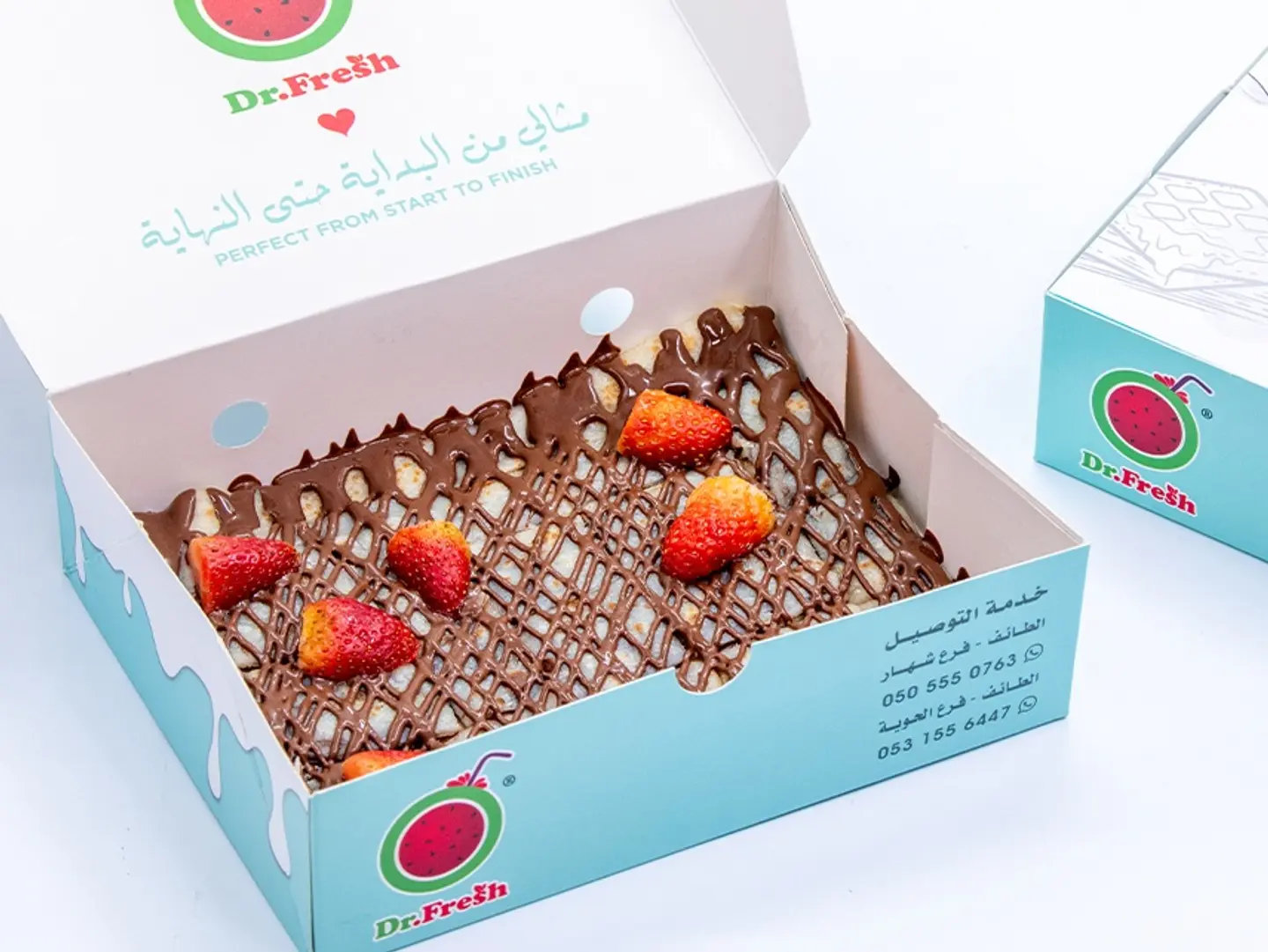 Nutella Strawberry Crepe