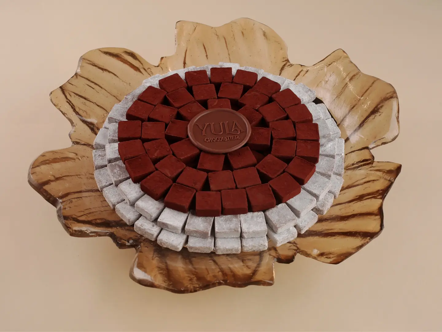 Gold Flower Tray