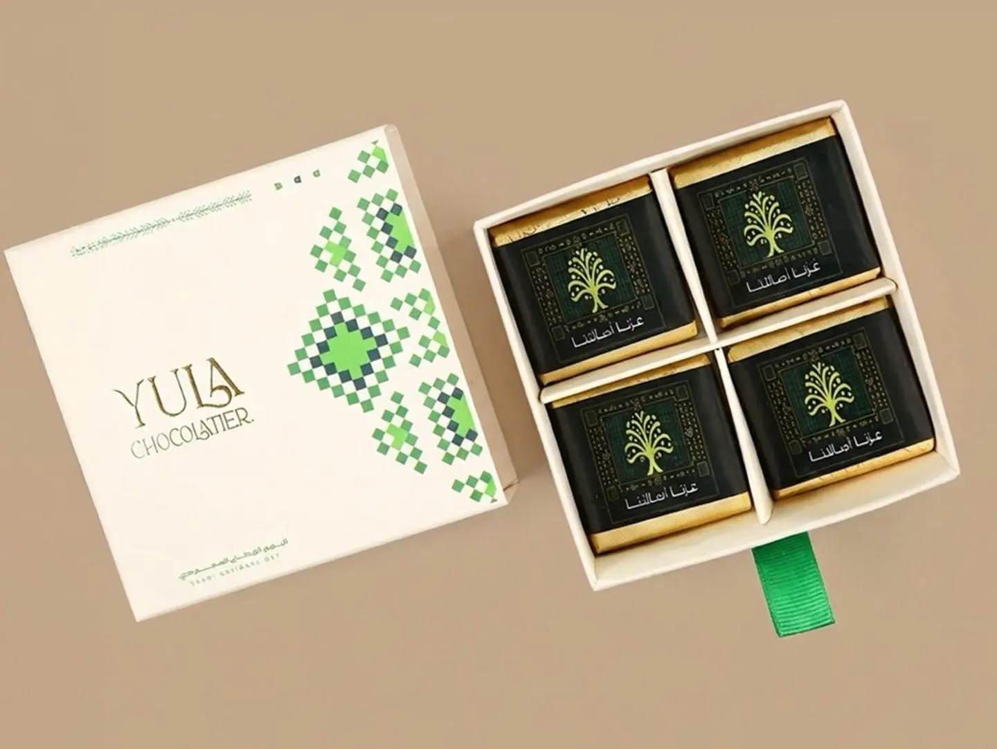 Darna Box   4 Wrapped Chocolate Pieces