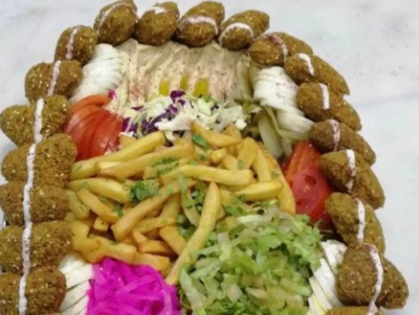 Mixed Falafel Plate - Small