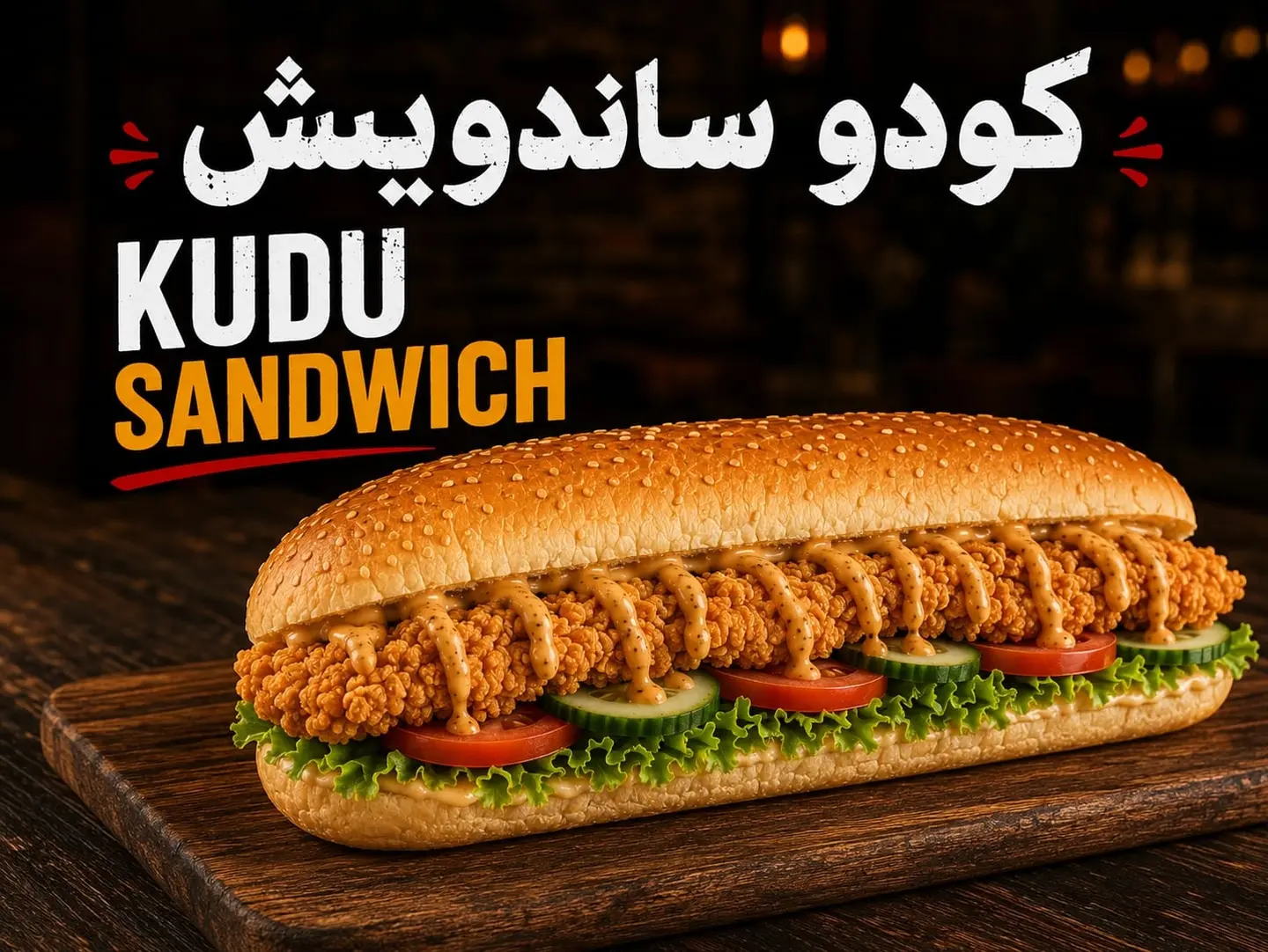Kudu Sandwich With Cheese