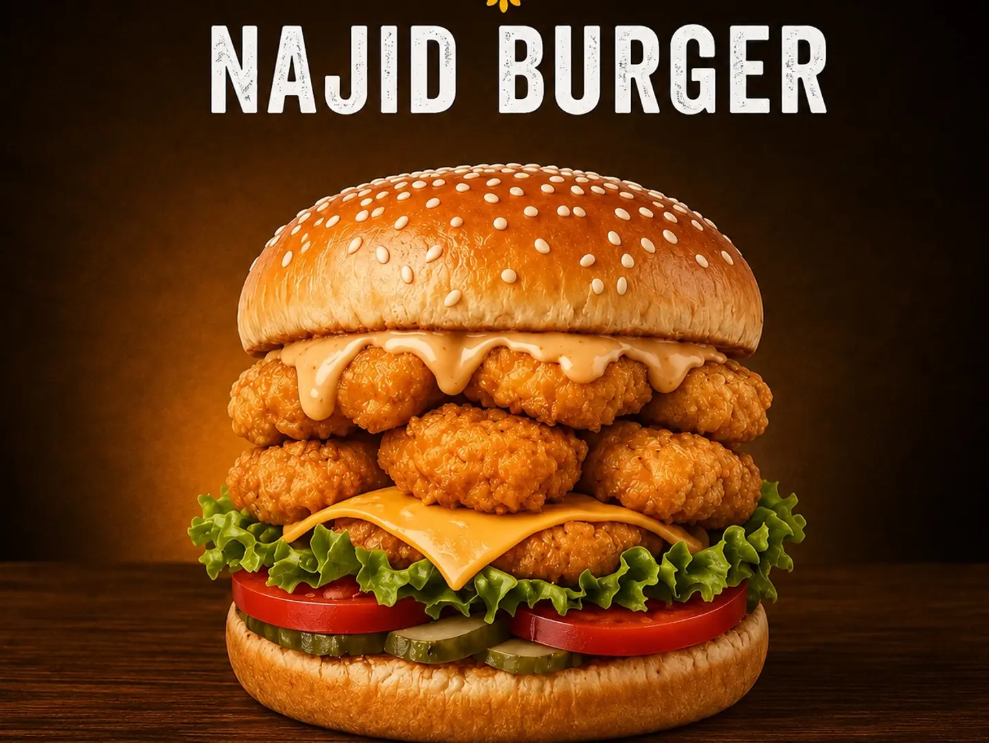 Najid Burger With Cheese