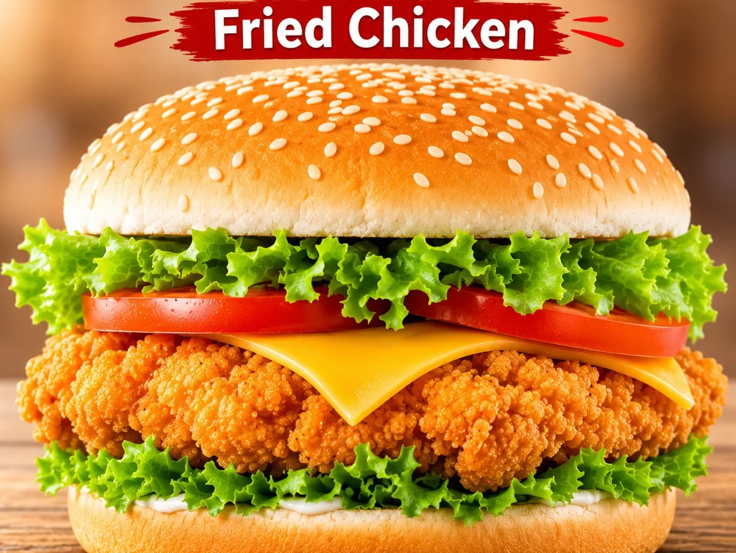 Fried Chicken With Cheese