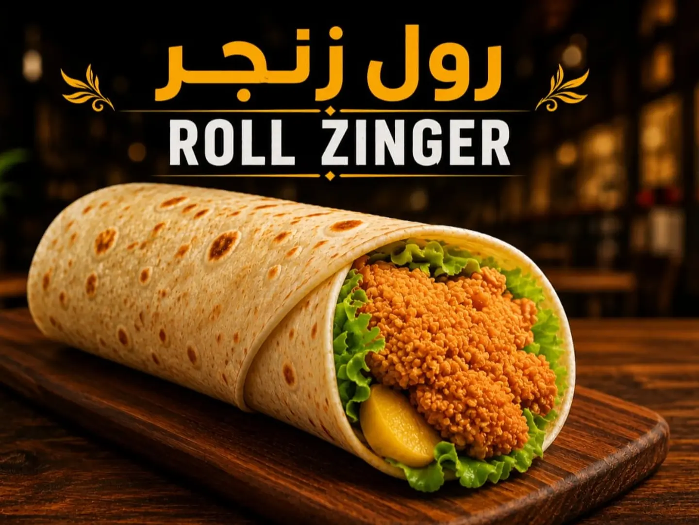 Roll Zinger With Cheese