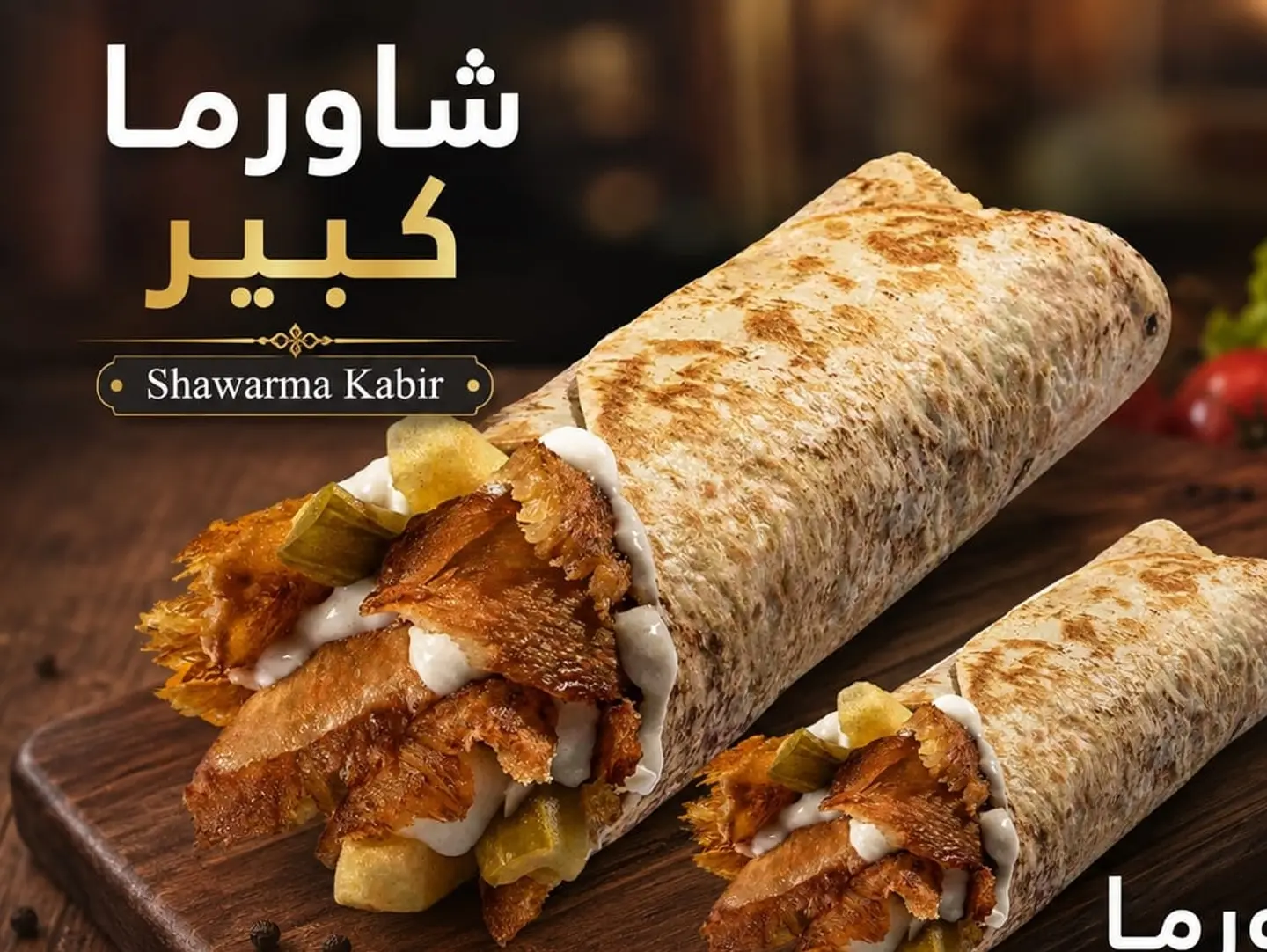 Shawarma Large With Sauce