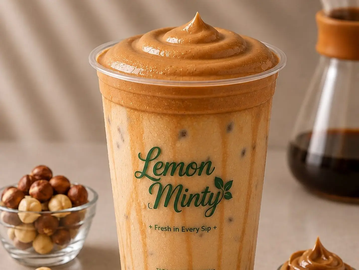 Iced Hazelnut Latte