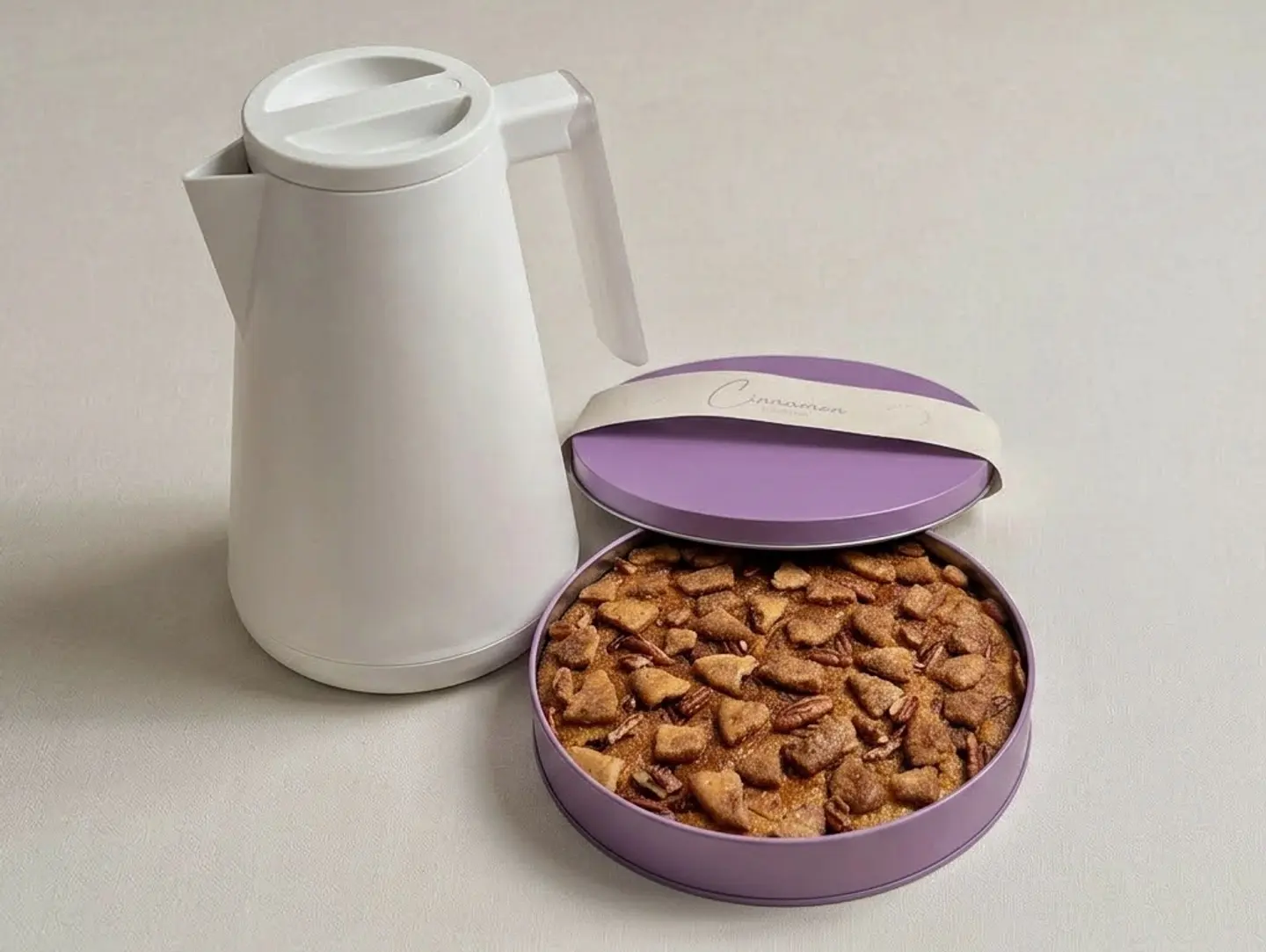 Piccan Basbosa With Arabic Coffee