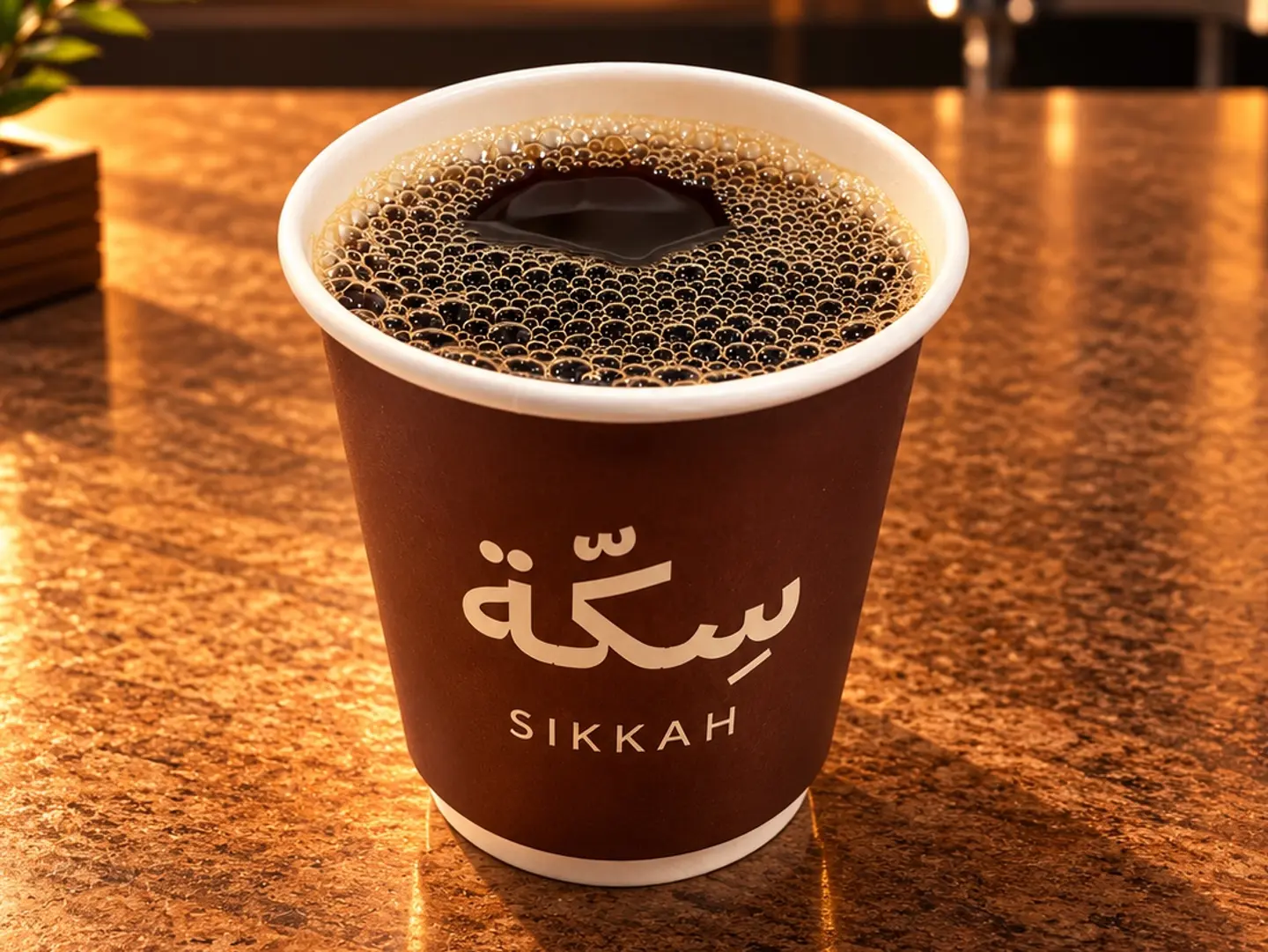 قهوة اليوم حار - صغير