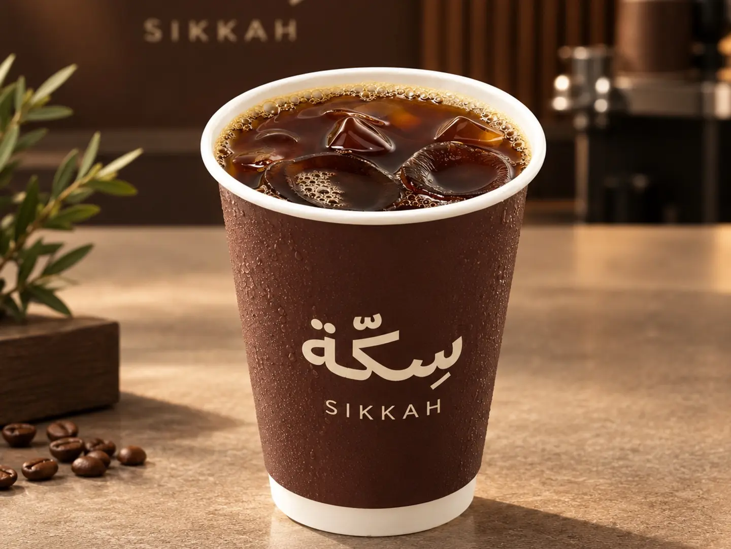 قهوة اليوم باردة - صغير