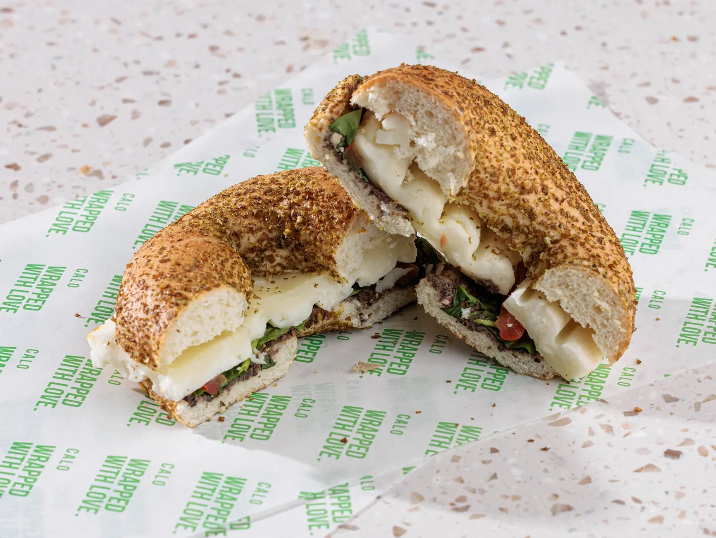 Halloumi Bagel