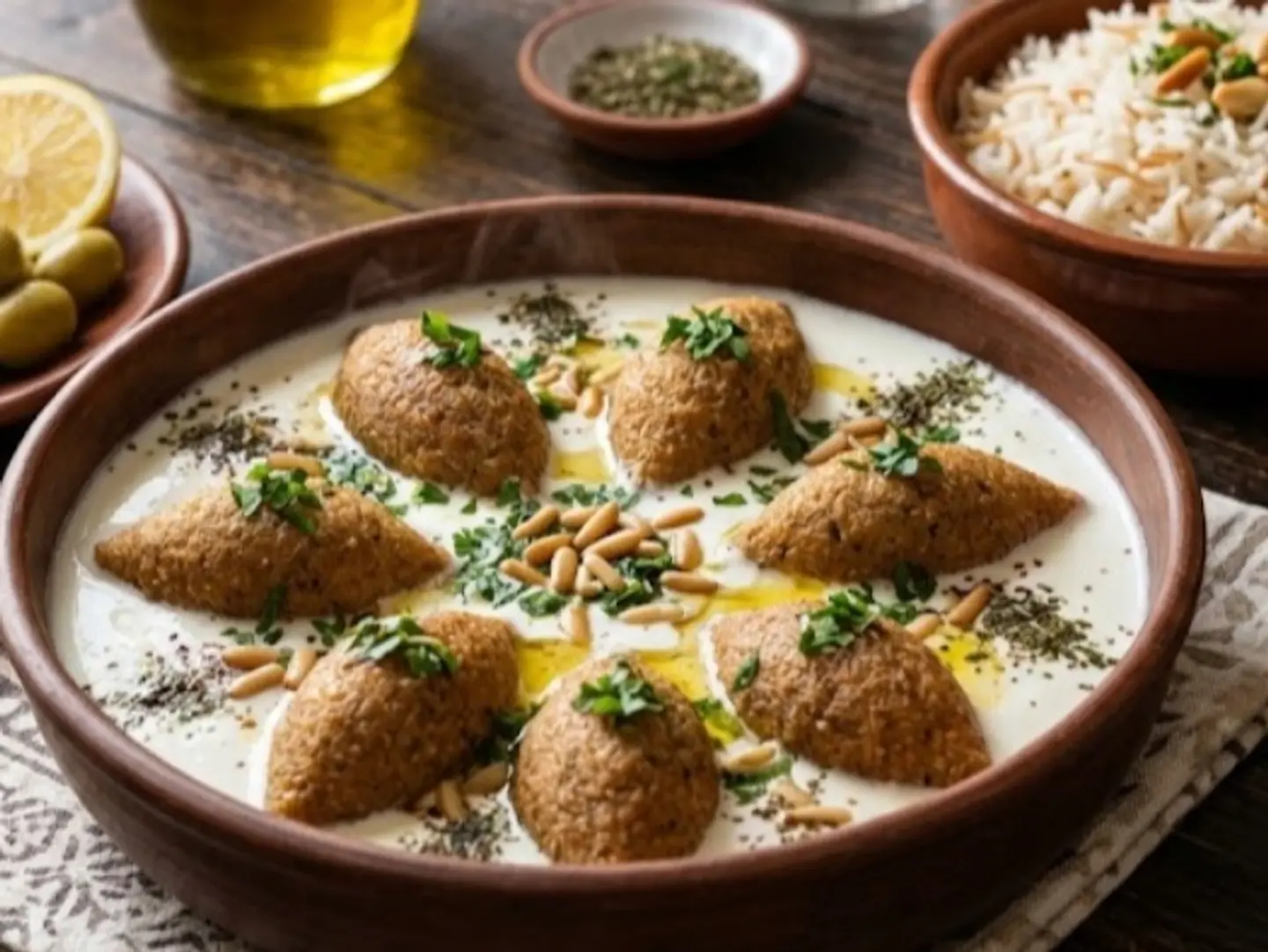Kibbeh Labaniya Meal