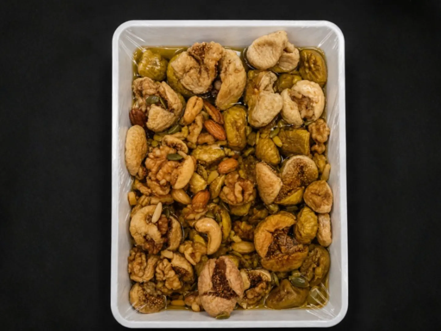 Dried Figs With Olive Oil & Mixed Nuts 250g