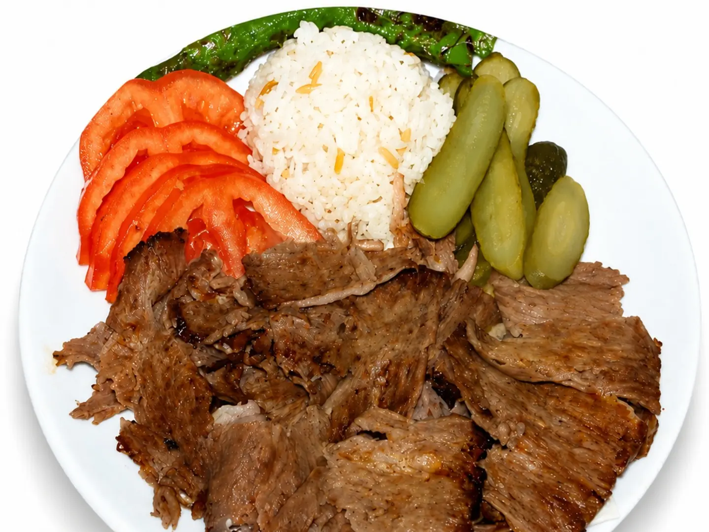 Chicken Shawarma With Rice