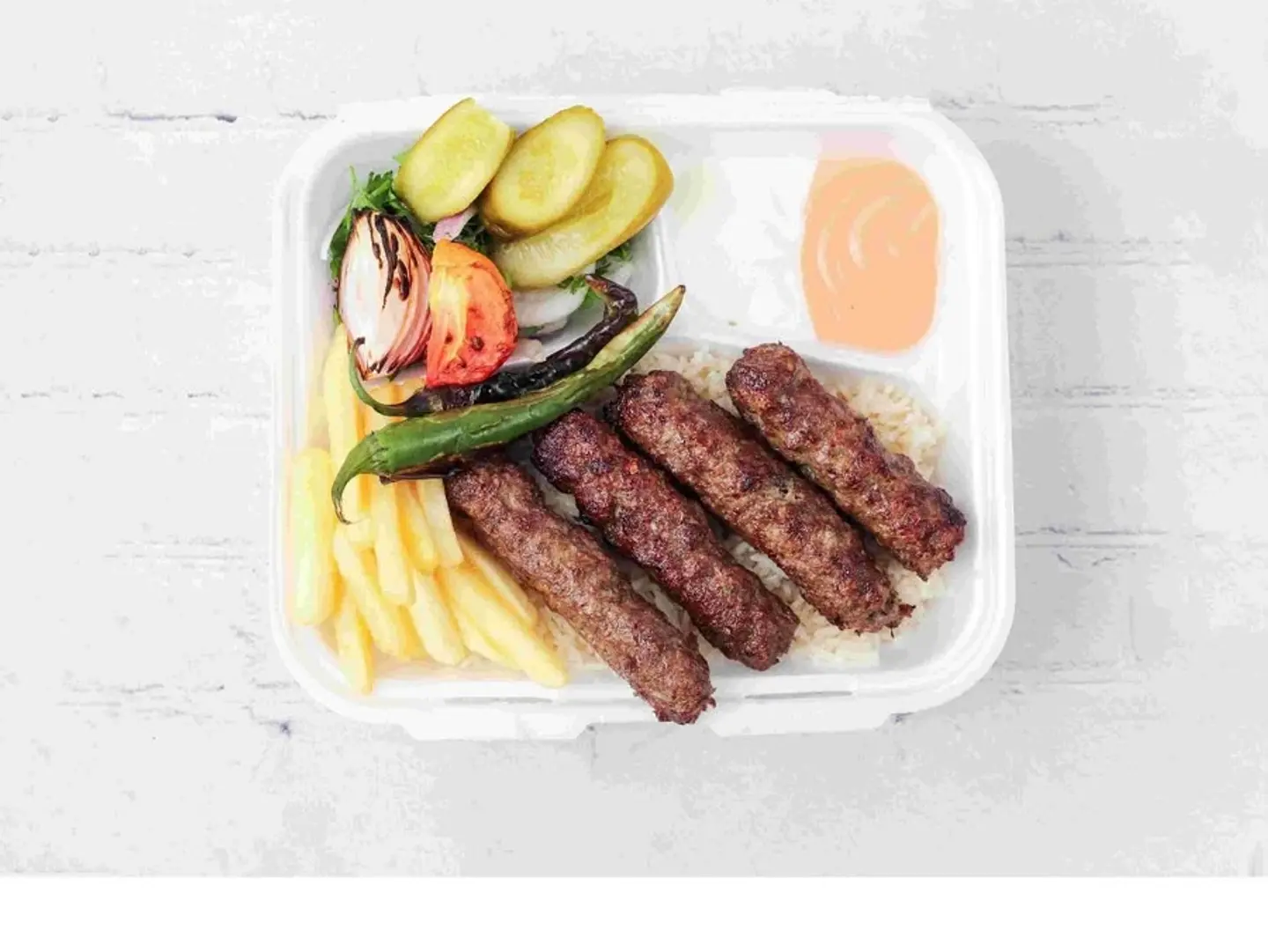 Meat Kebab Meal