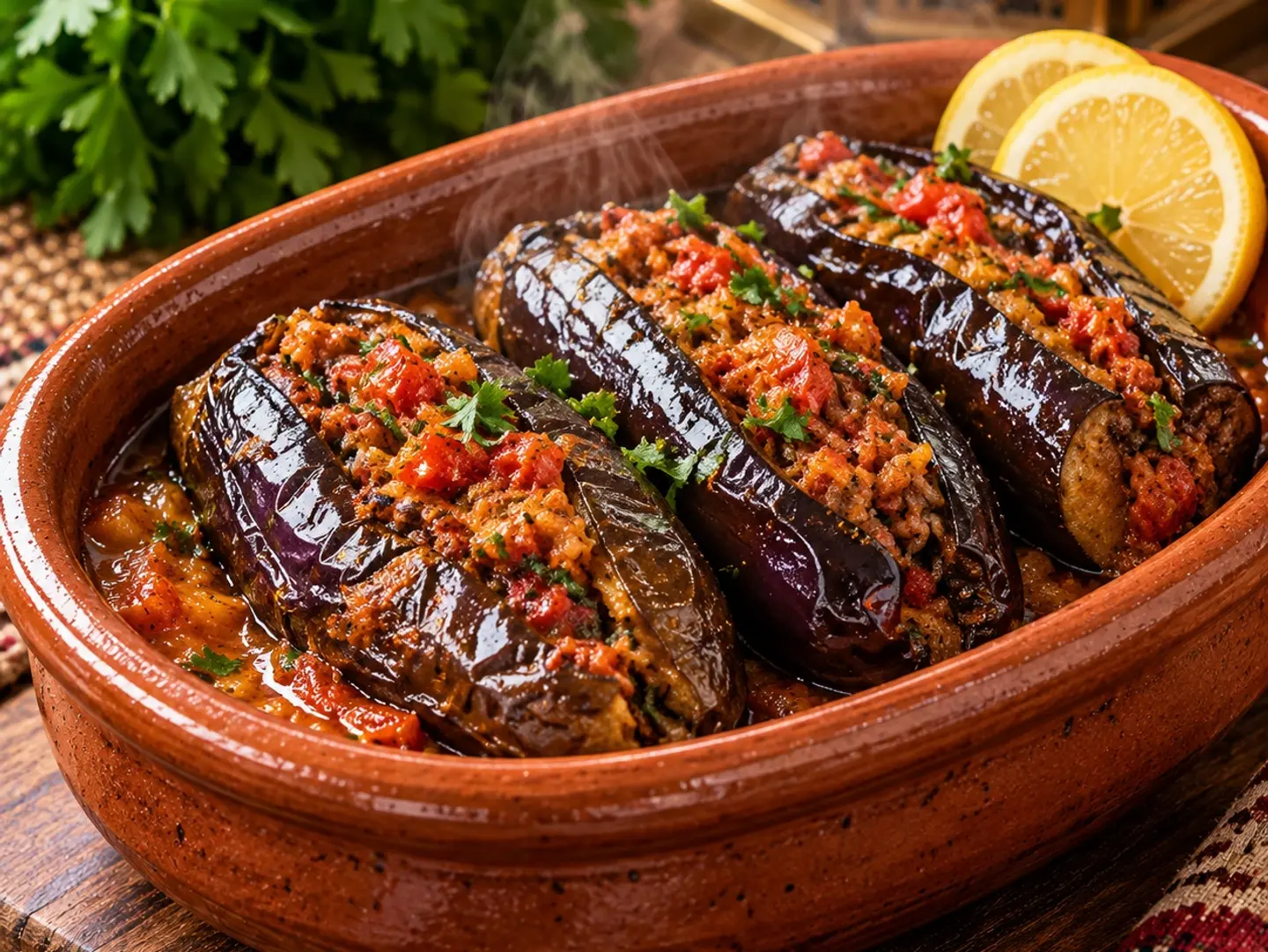 Egyptian Pickled Eggplant