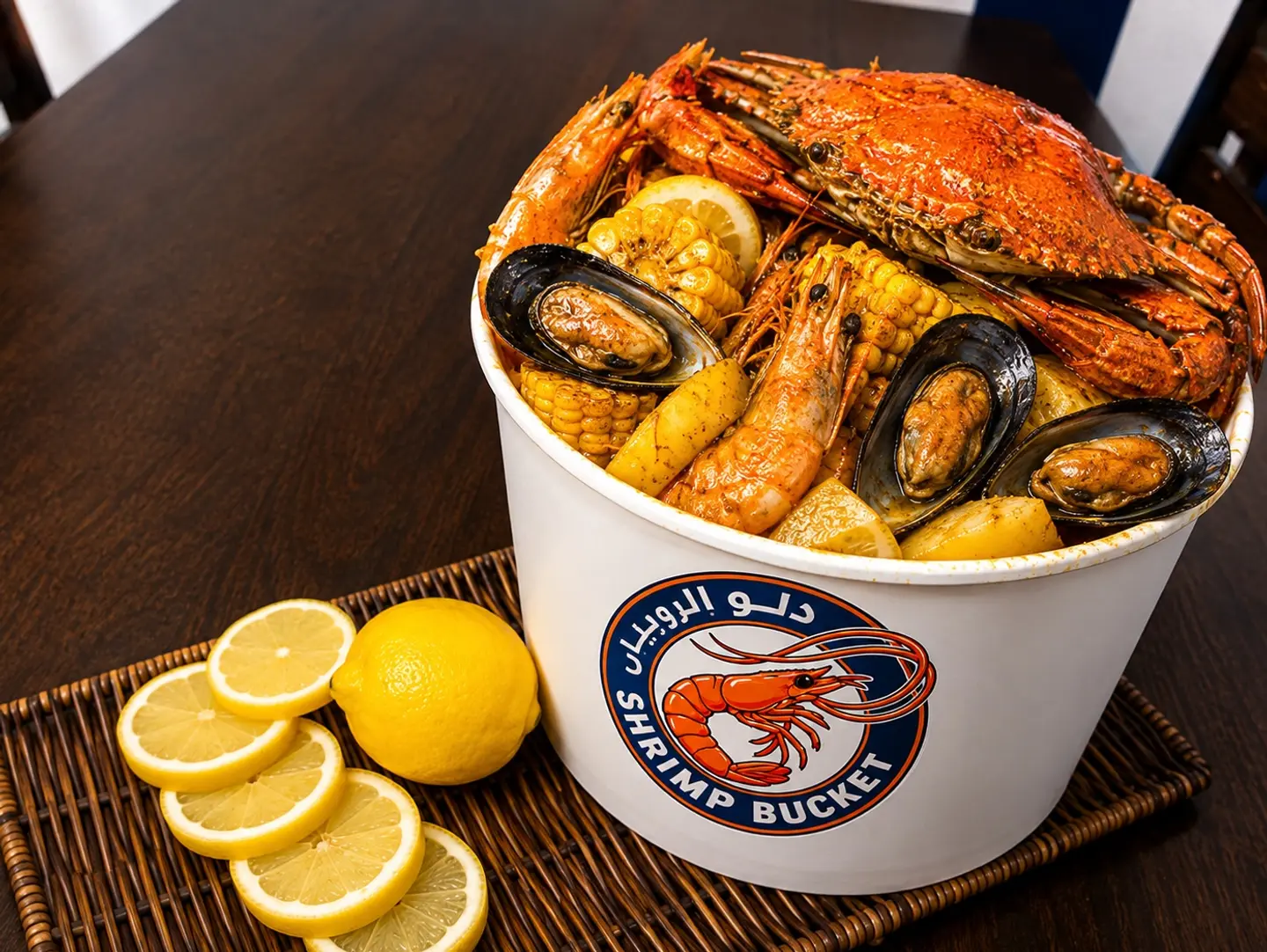 Bucket Mix(Shrimps +Crab + Mussels)