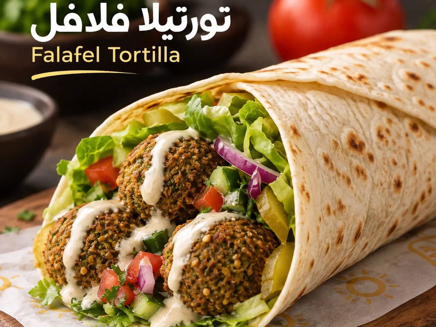Flafel Tortilla