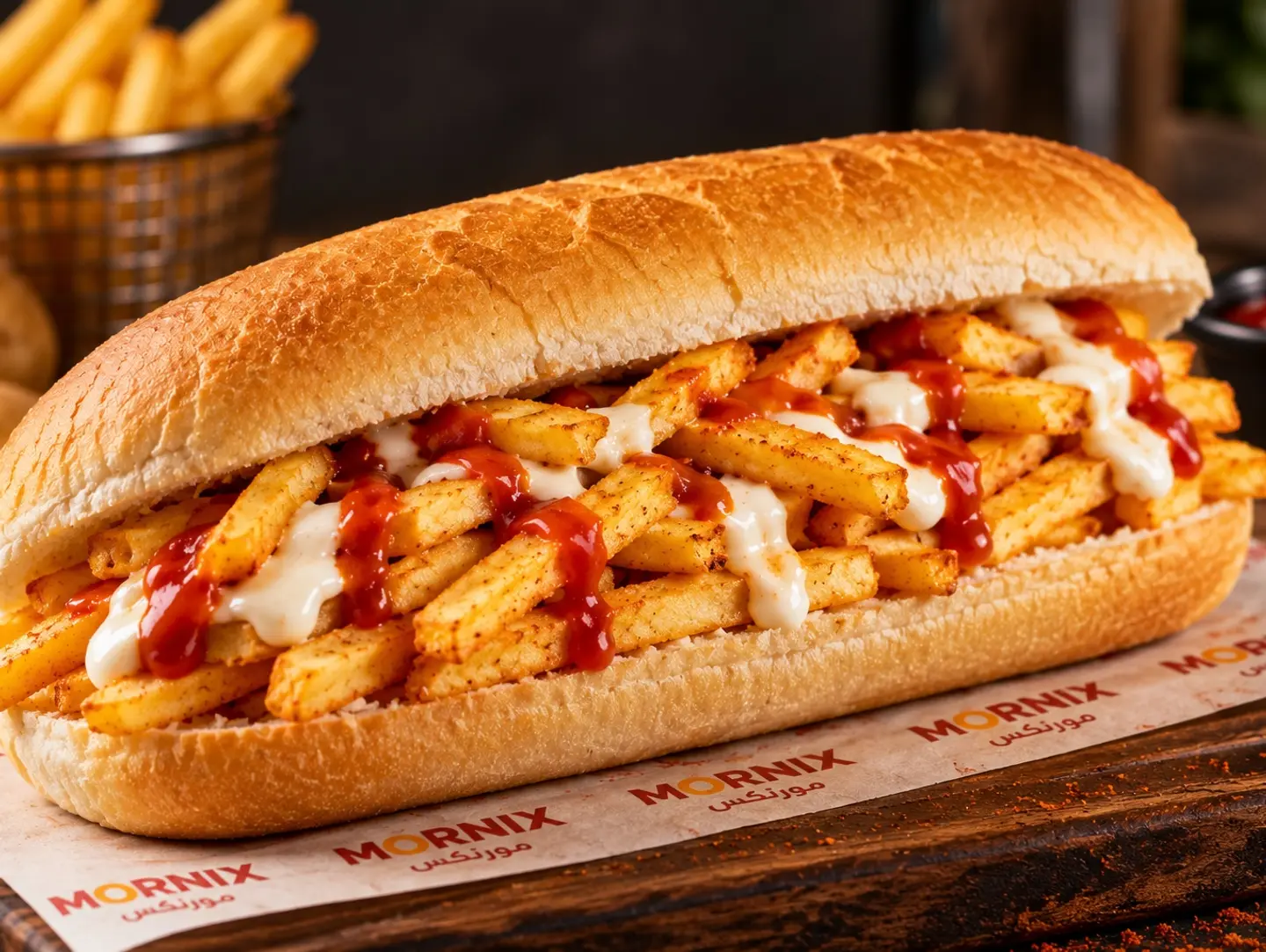 French Fries Sandwich