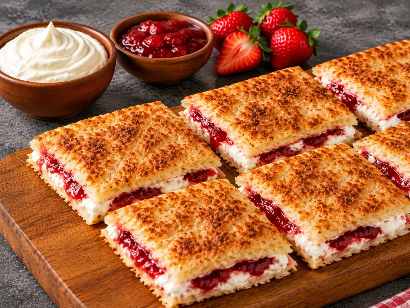 Jam With Cream Pie