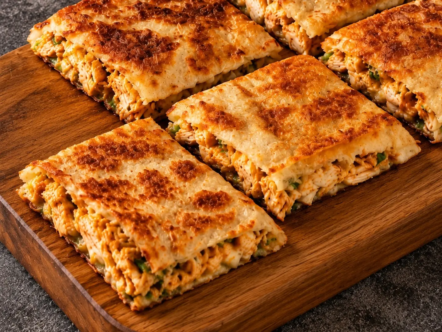 Chicken Shawerma Pie