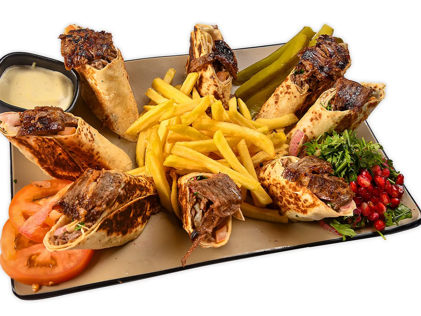 Arabian Meat Shawarma Sandwich - Single